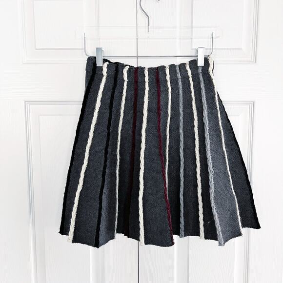 Eri + Ali Anthropologie Abby Knit Mini Skirt - Picture 1 of 8